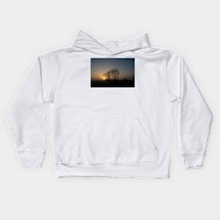 Misty Sunset Kids Hoodie